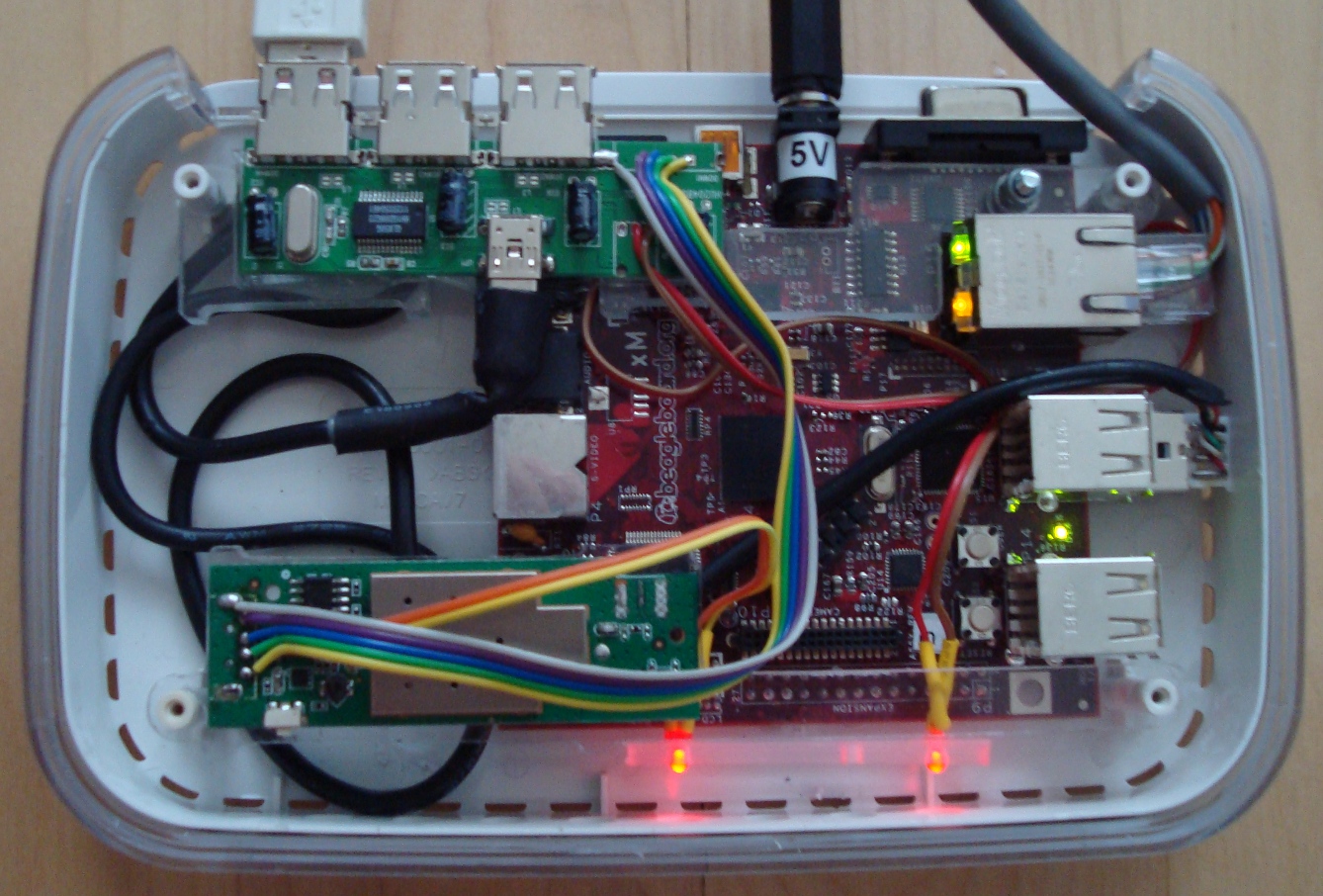 Beagleboard server